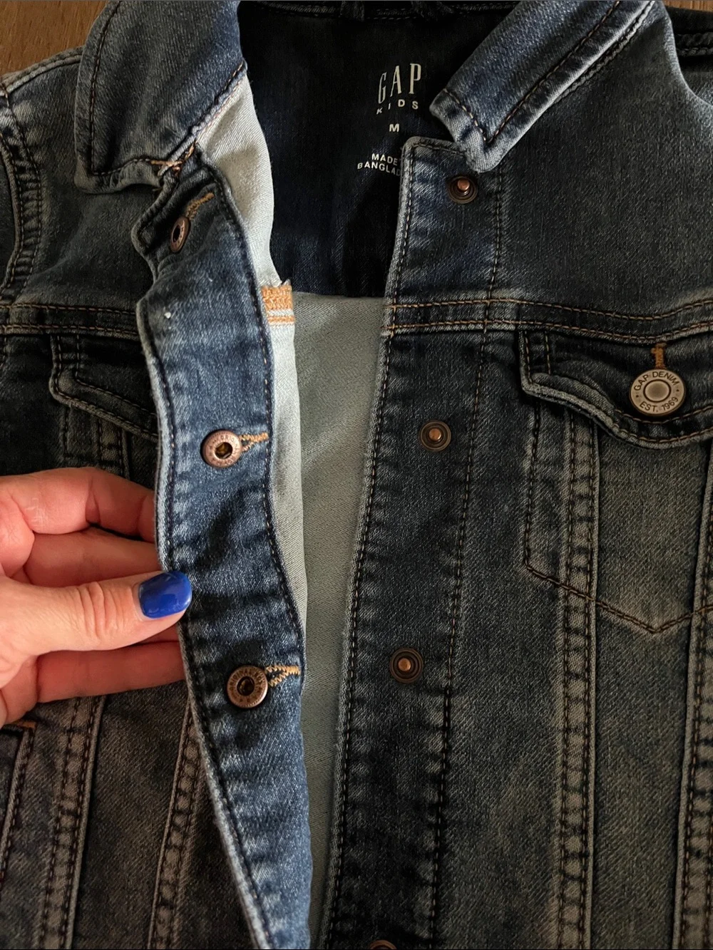Gap Denim Jacket Stretchy